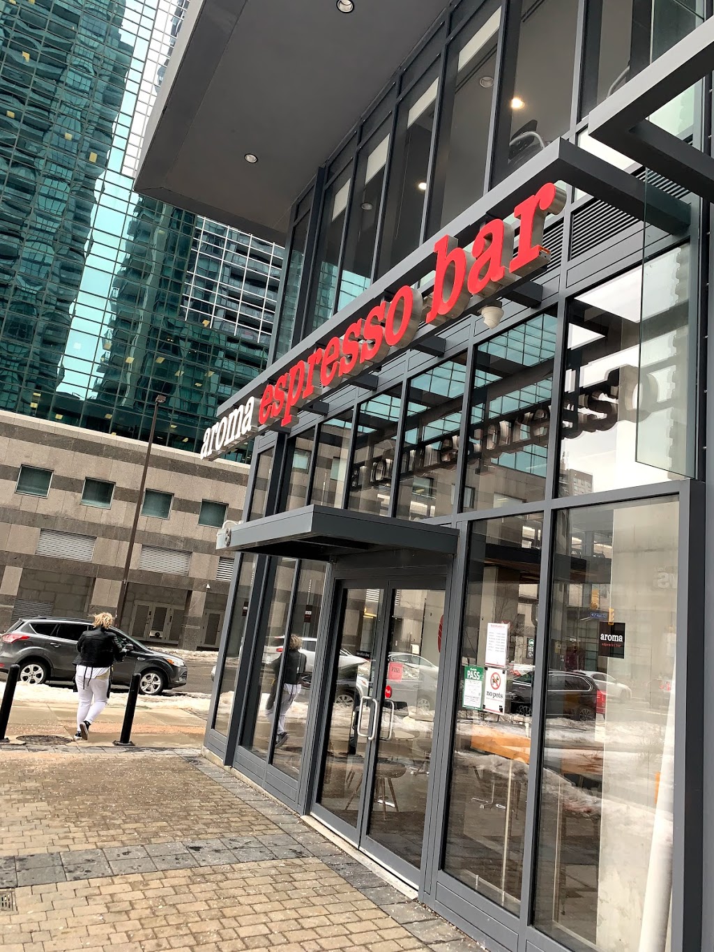 Aroma Espresso Bar | Gibson Square, 8 Park Home Ave, North York, ON M2N 2J2, Canada | Phone: (647) 348-7711