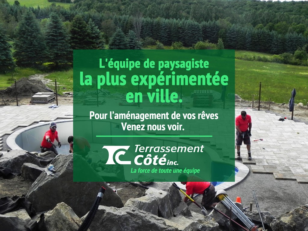 Terrassement Côté inc | 554 Rang Nault, Victoriaville, QC G6P 7R8, Canada | Phone: (819) 758-1140