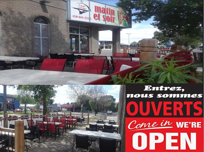 Matin Et Soir | 673 Boulevard Curé-Labelle, Laval, QC H7V 2T8, Canada | Phone: (450) 681-2225