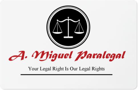 A. Miguel Paralegal | 37 Racine Rd Unit 1 - Suite 106, Etobicoke, ON M9W 2Z4, Canada | Phone: (416) 696-1522