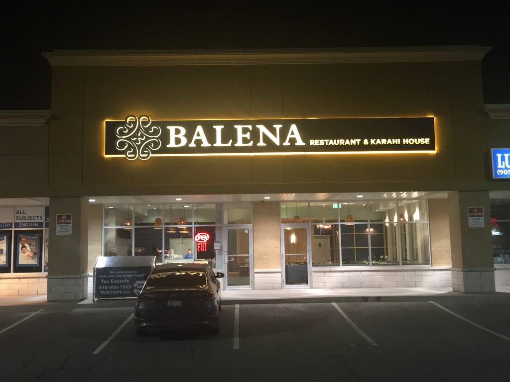 Balena Restaurant & Karahi House | 5618 Tenth Line W Unit 4, Mississauga, ON L5M 7L9, Canada | Phone: (289) 201-6851