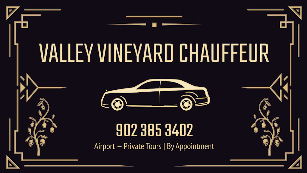 Valley Vineyard Chauffeur | 32 Marsh Hawk Dr, Wolfville, NS B4P 1B2, Canada | Phone: (902) 385-3402