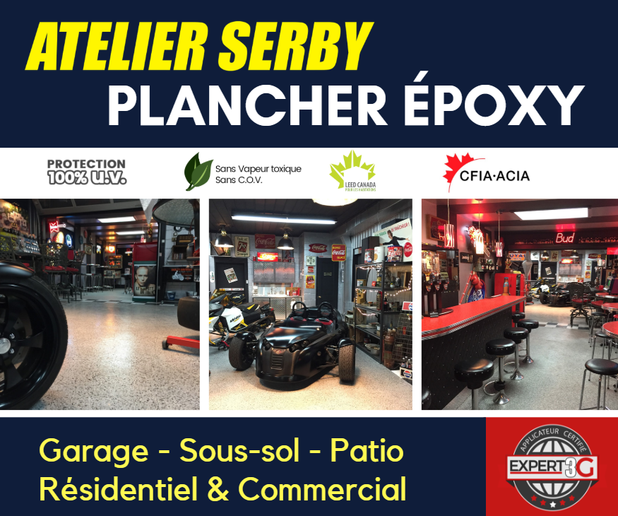 Atelier Serby | 1459 3e Avenue du Parc-Industriel, Sainte-Marie, QC G6E 3V3, Canada | Phone: (418) 389-4200