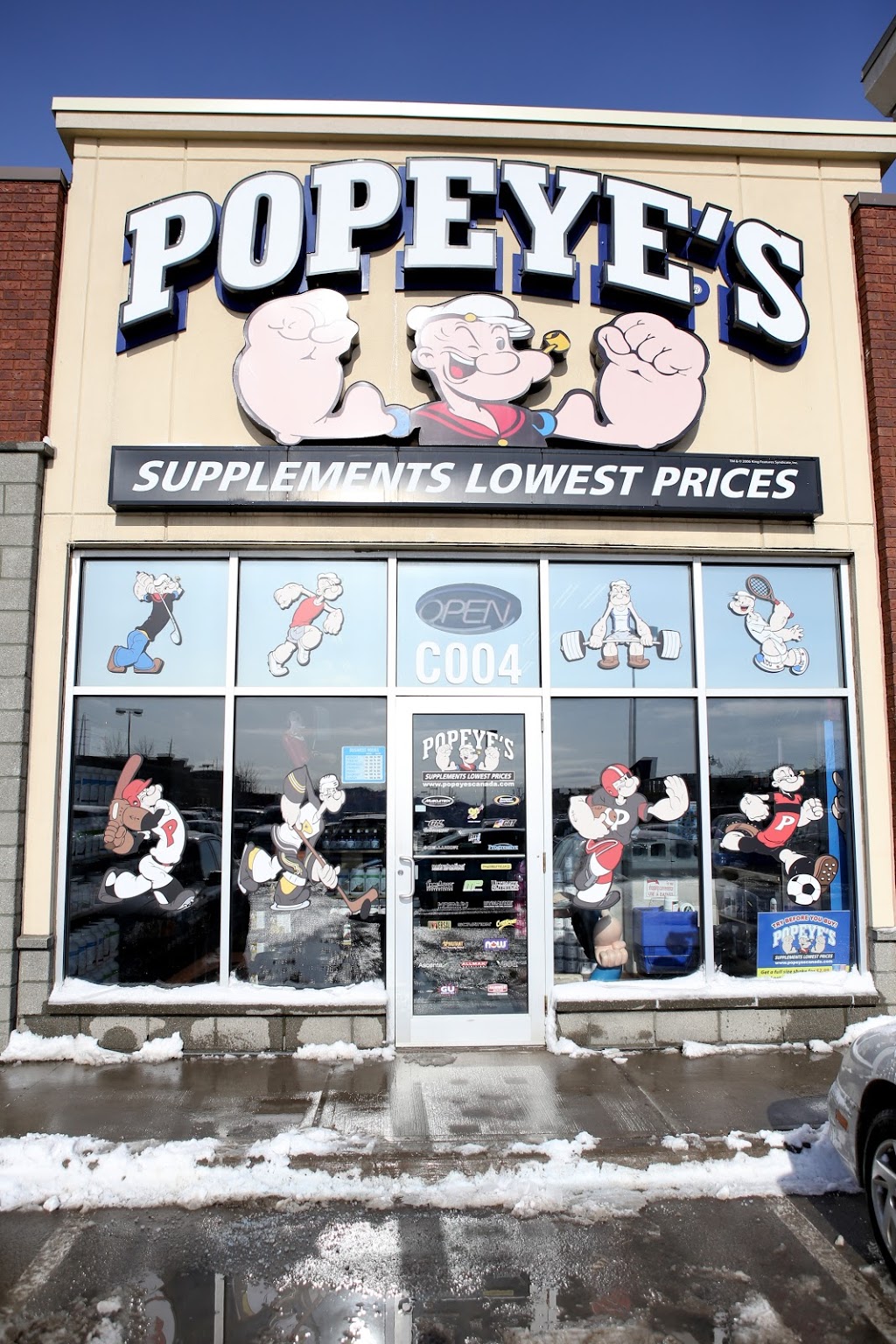 Popeyes Supplements Kingston | 599 Taylor Kidd Blvd Unit 4, Kingston, ON K7M 0A2, Canada | Phone: (613) 389-0060