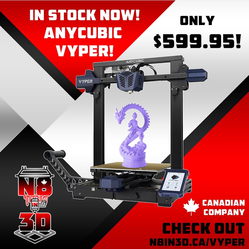 N8 in 3D | 319 Wallace Ave S, Welland, ON L3B 1S2, Canada | Phone: (289) 931-9388