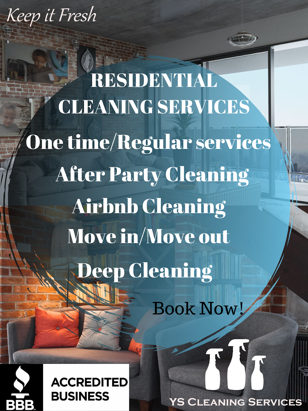 YS Cleaning Services | 4990 McGeer St, Vancouver, BC V5R 6C1, Canada | Phone: (778) 885-7409