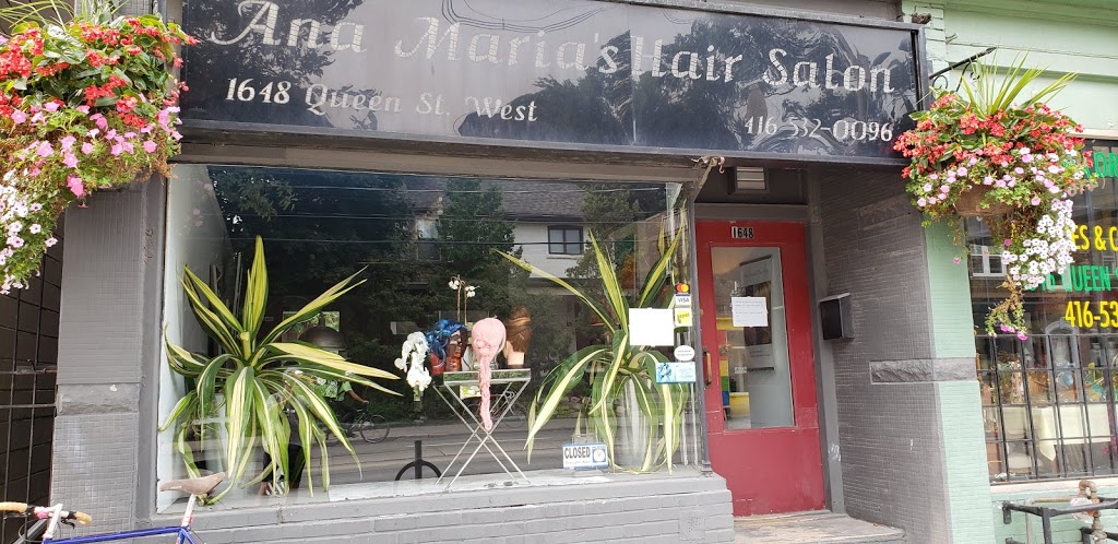 Ana Marias Hair Salon | 1648 Queen St W, Toronto, ON M6R 1B2, Canada | Phone: (416) 532-0096