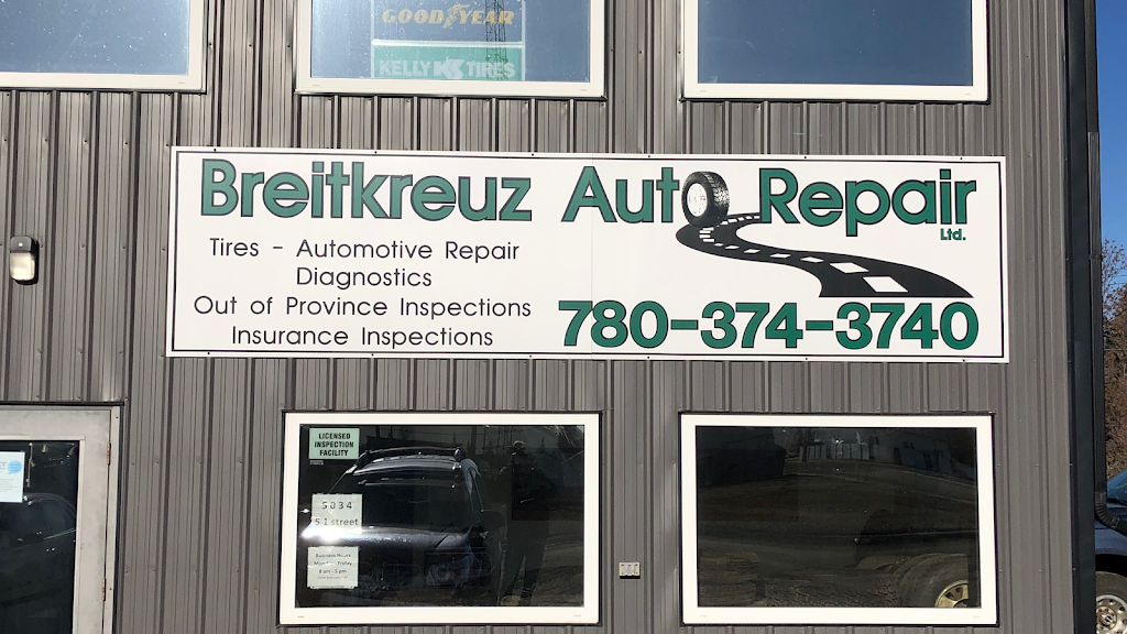 Breitkreuz Auto Repair Ltd | 5034 51 St, Daysland, AB T0B 1A0, Canada | Phone: (780) 374-3740