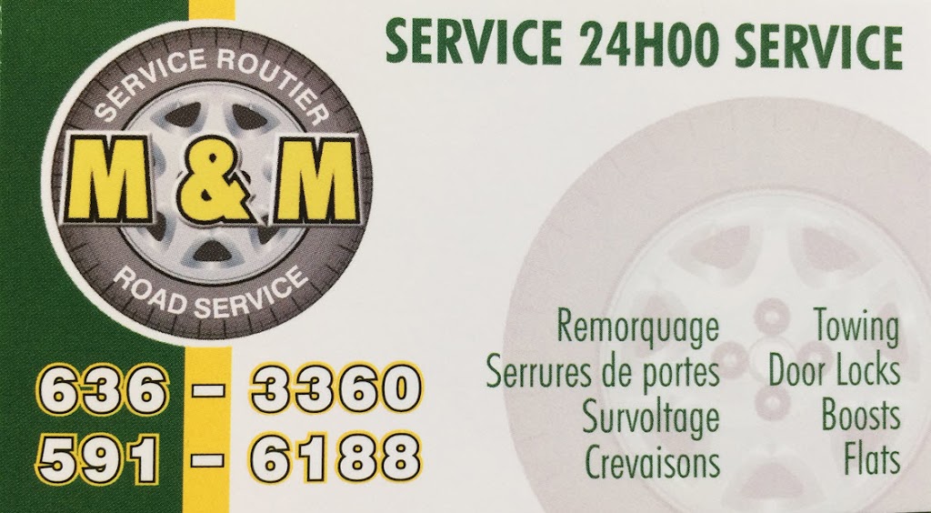 Service Routier M & M Towing | 450 Av. Claude, Dorval, QC H9S 3B3, Canada | Phone: (514) 636-3360