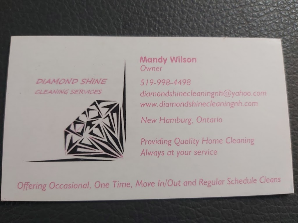 Diamond Shine Cleaning Services | 157 Hincks St #2, New Hamburg, ON N3A 2B1, Canada | Phone: (519) 998-4498