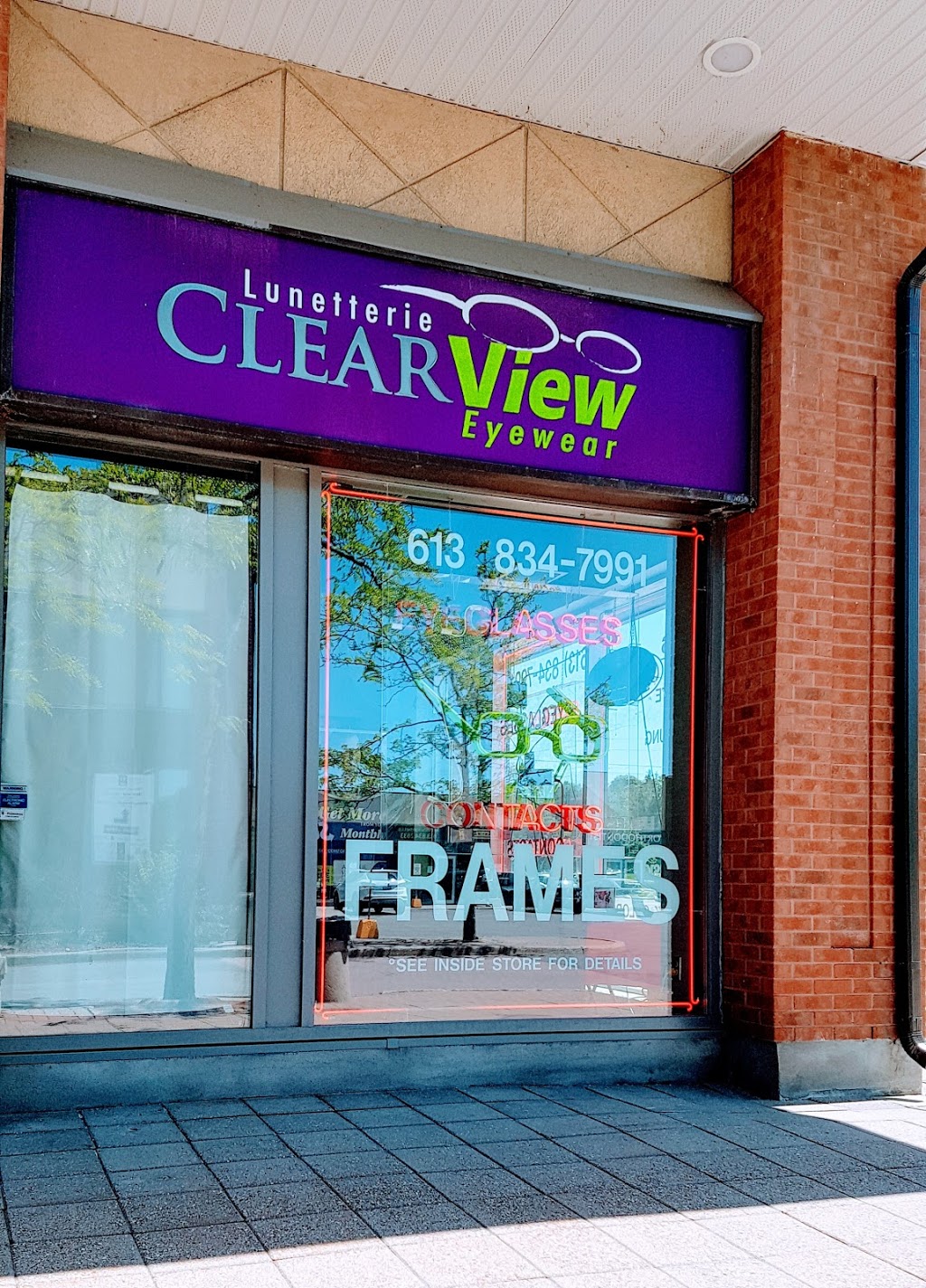 Lunetterie Clearview Eyewear | 3722 Innes Rd, Ottawa, ON K1W 0C8, Canada | Phone: (613) 454-7991