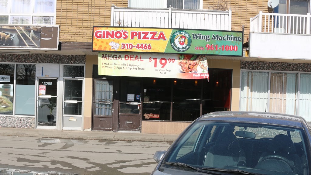 Ginos Pizza | 3282 Lake Shore Blvd W, Etobicoke, ON M8V 1M1, Canada | Phone: (866) 310-4466