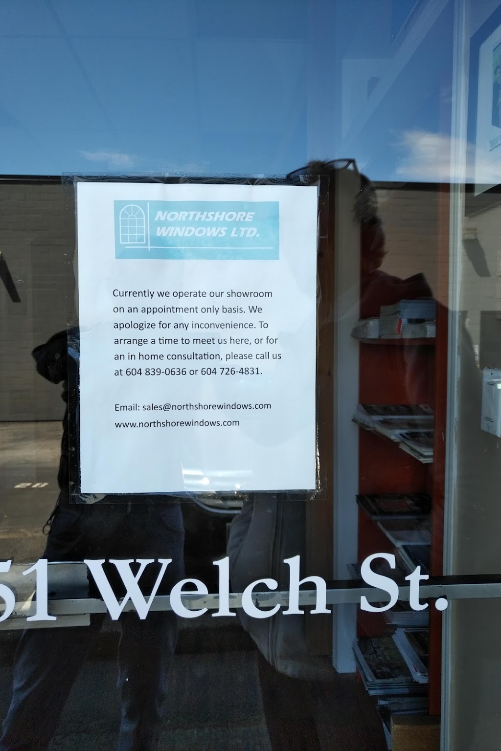 Northshore Windows Ltd | 1851 Welch St, North Vancouver, BC V7P 1B7, Canada | Phone: (604) 210-0020