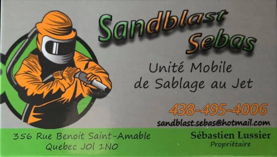 Sablage au jet /sablage sebas | 356 Rue Benoît, Saint-Amable, QC J0L 1N0, Canada | Phone: (438) 495-4006