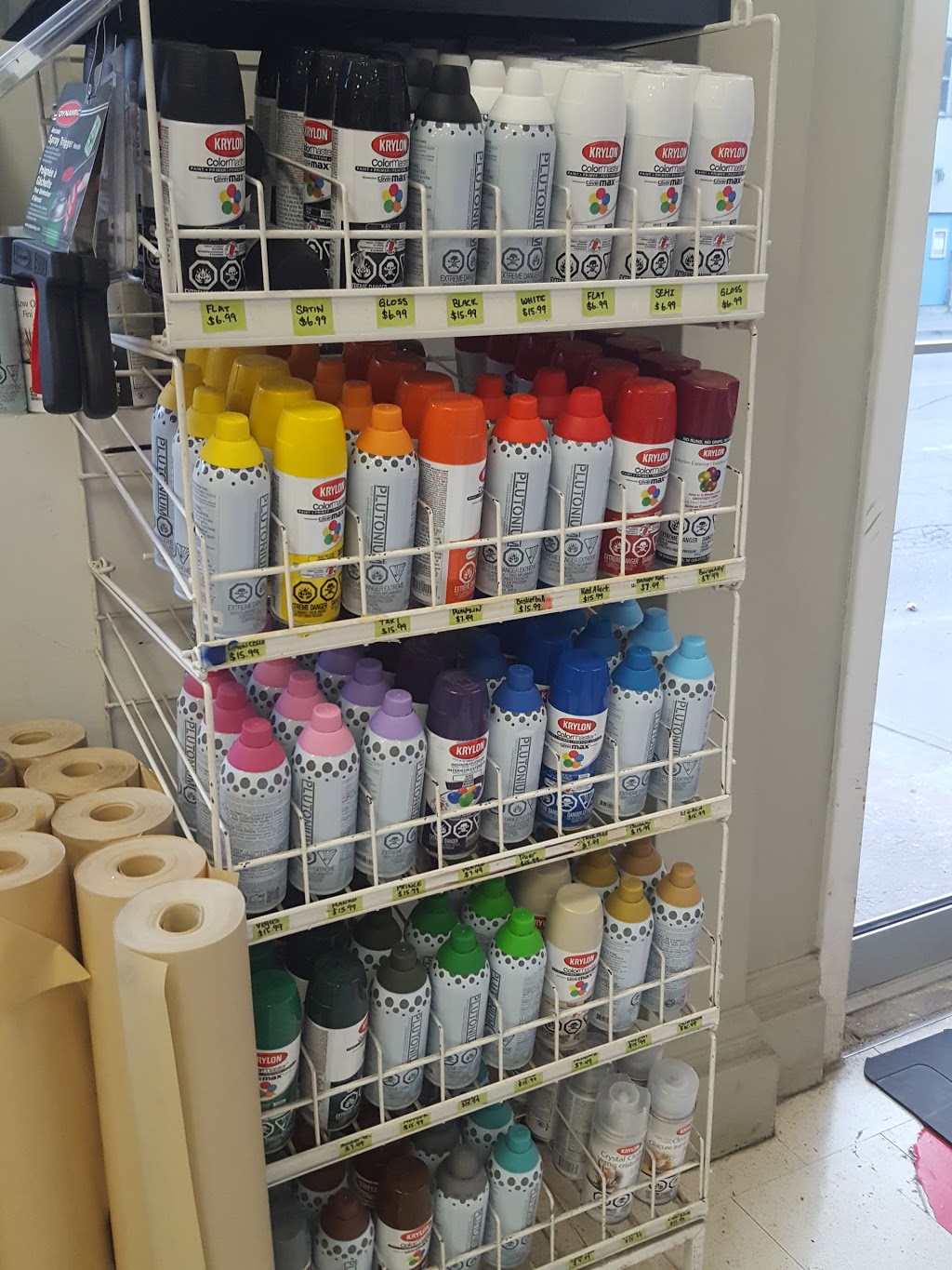 Pro Glo Paints | 943 Queen St E, Toronto, ON M4M 1J6, Canada | Phone: (416) 462-9300