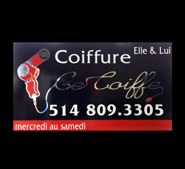 Salon Ge Coiffe | 148 Rue Frontenac, Saint-Jean-sur-Richelieu, QC J3B 2Y9, Canada | Phone: (514) 809-3305