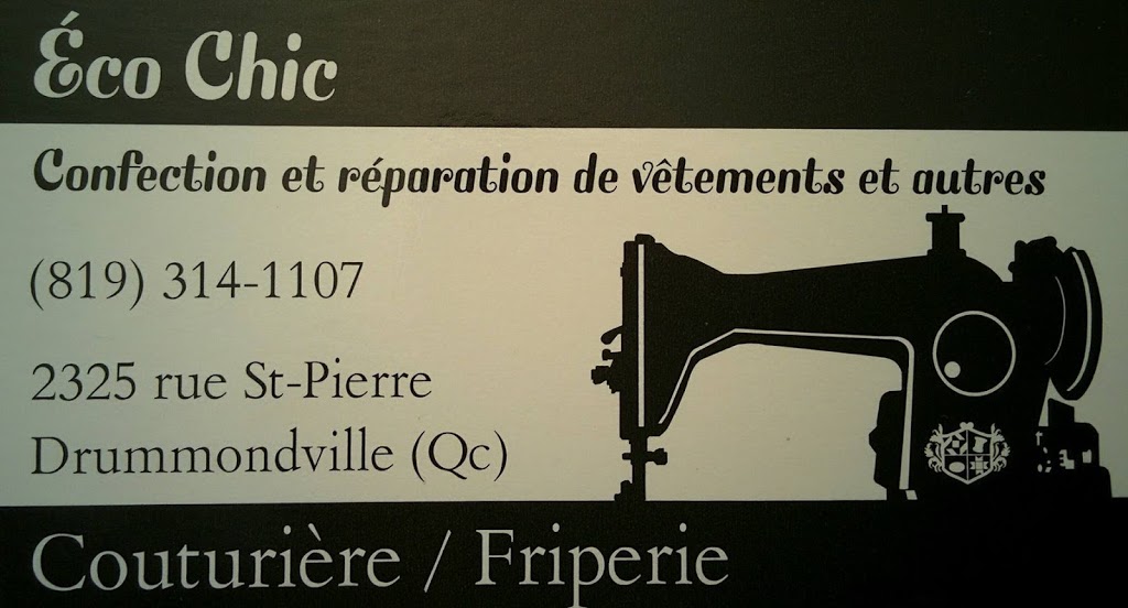 Couturière Éco Chic | 2325 Rue Saint-Pierre, Drummondville, QC J2C 5A7, Canada | Phone: (819) 314-1107