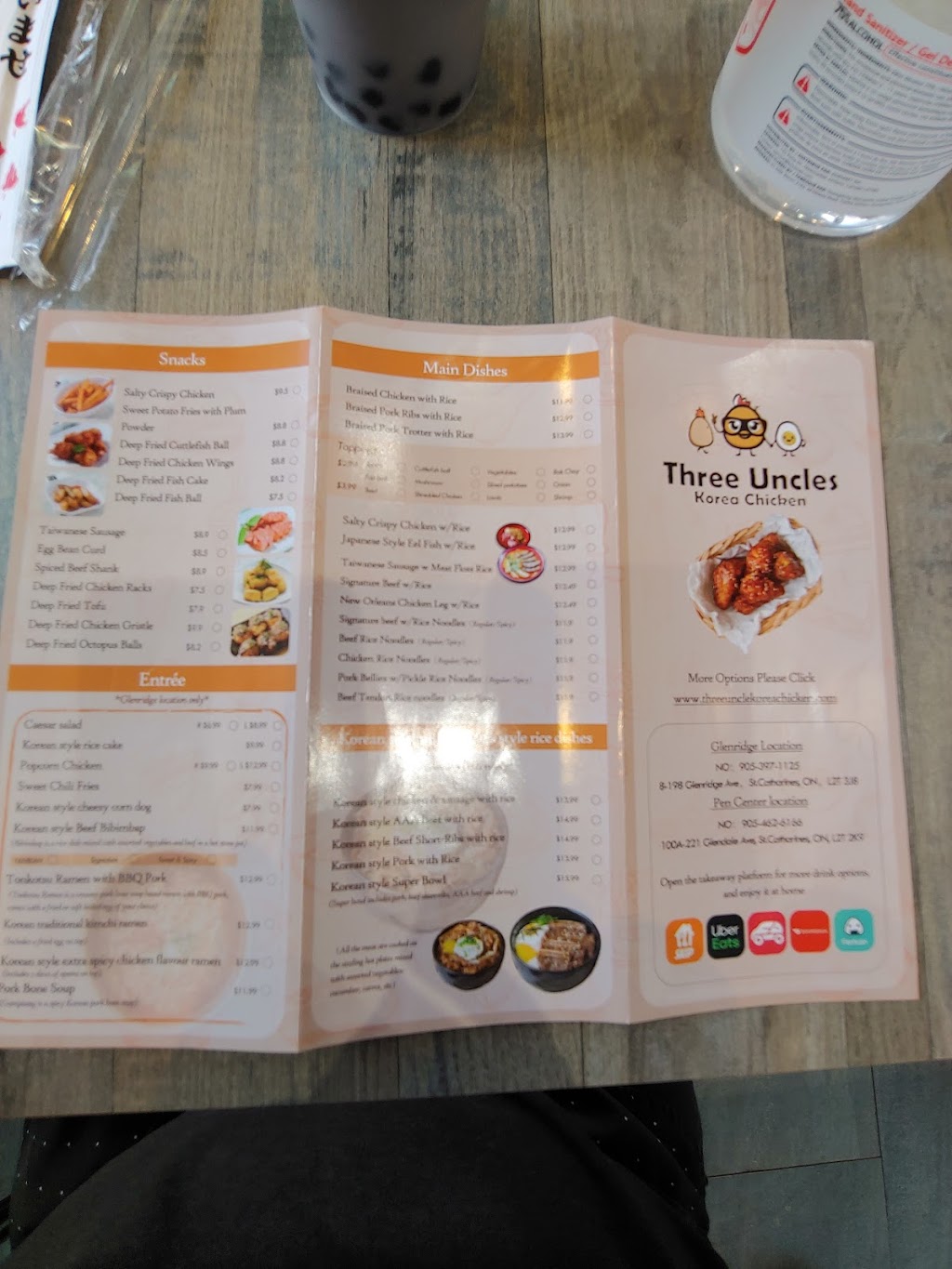 Three Uncles Korean Chicken (ZenQ) | 221 Glendale Ave unit 100a, St. Catharines, ON L2T 2K9, Canada | Phone: (905) 462-6166