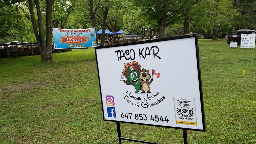 Taco Kar Authentic Mexican Taqueria & Garnachas | 13236 Dufferin St, King City, ON L7B 1K5, Canada | Phone: (647) 853-4544