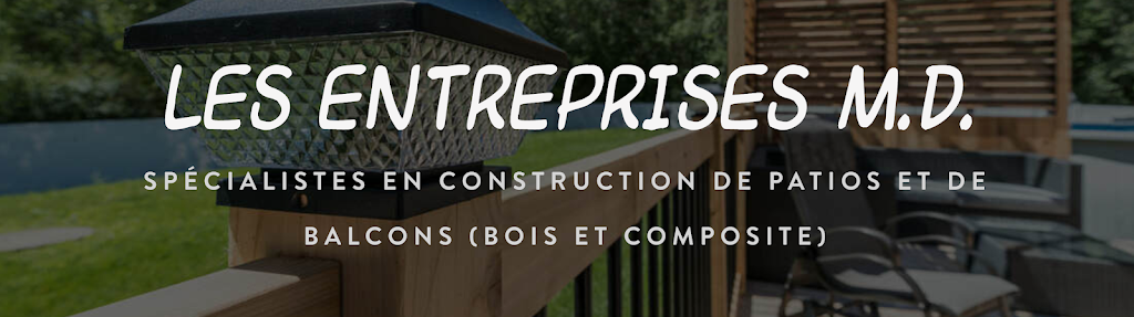 Entreprises M.D. - Patio en bois ou composite | 43 Rue Brodeur, Vaudreuil-Dorion, QC J7V 1P9, Canada | Phone: (514) 913-0317