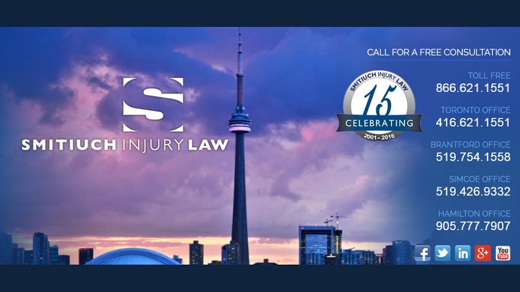 Smitiuch Injury Law | 330 West St #6, Brantford, ON N3R 7V5, Canada | Phone: (519) 754-1558