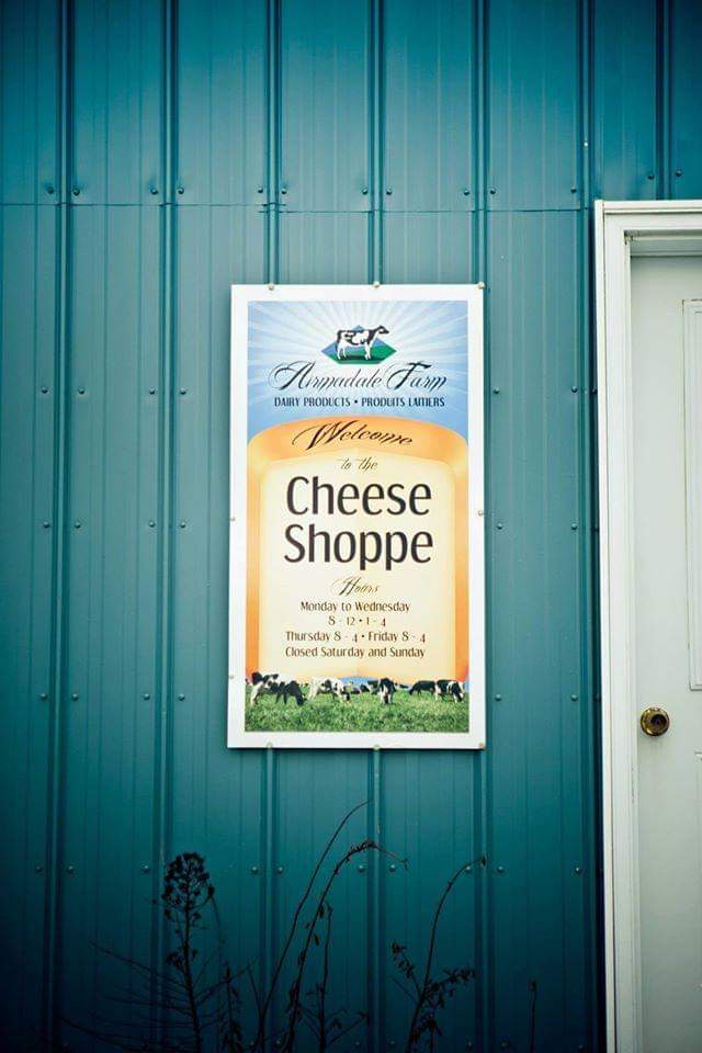 Armadale Farm Cheese Shoppe | 393 Roachville Rd, Roachville, NB E4G 2J9, Canada | Phone: (506) 433-6031