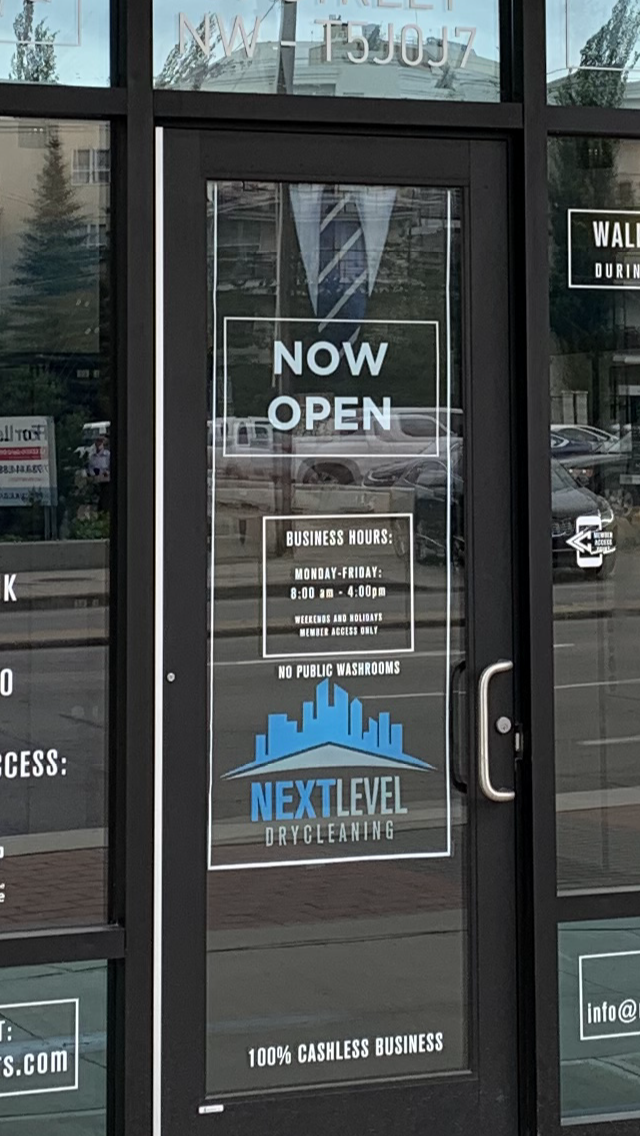 NextLevel Drycleaners | 10071 109 St NW, Edmonton, AB T5J 0J7, Canada | Phone: (780) 244-0501