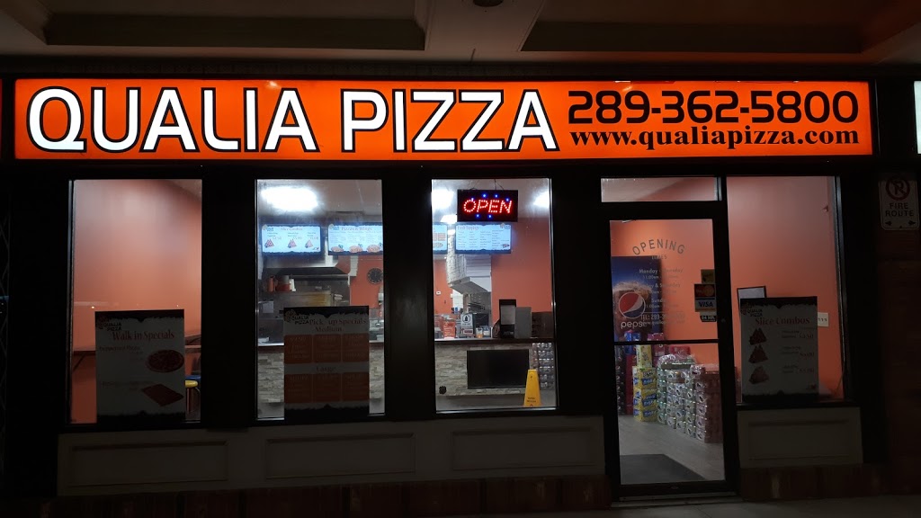 Qualia Pizza | 111 Fourth Ave #8, St. Catharines, ON L2S 3P4, Canada | Phone: (289) 362-5800