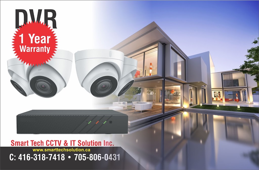 Smart Tech CCTV and IT solution inc | 400 Industrial Park Rd #2207, Innisfil, ON L9S 3V9, Canada | Phone: (705) 806-0431