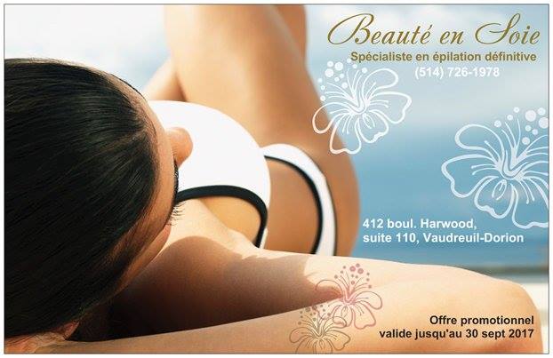 Beaute en Soie | 412 Boulevard Harwood suite 110, Vaudreuil-Dorion, QC J7V 7H4, Canada | Phone: (514) 726-1978