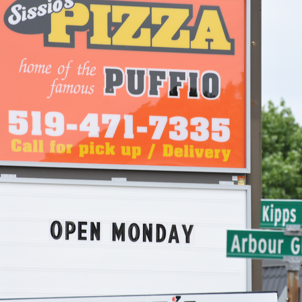 Sissios Pizza Kipps Lane | 1050 Kipps Ln #7, London, ON N5Y 4S5, Canada | Phone: (519) 471-7335