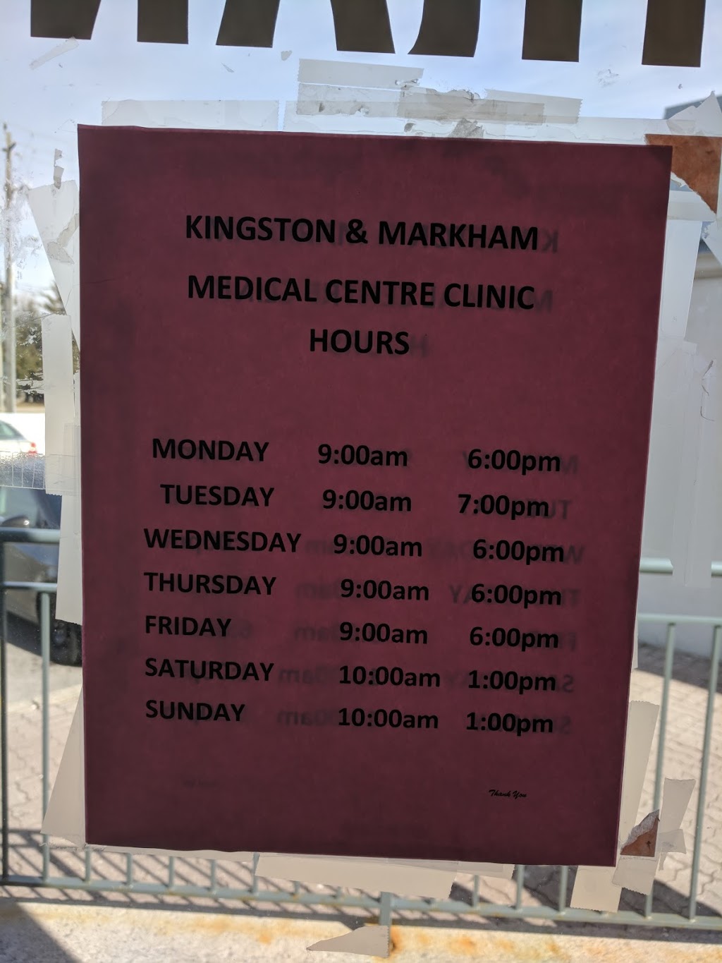 Markham Kingston Medical Centre | 3545 Kingston Rd, Scarborough, ON M1M 1R6, Canada | Phone: (416) 266-6600