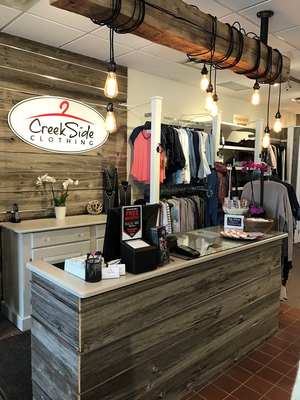 Creek Side Clothing Co | 121 First St, Orangeville, ON L9W 3J8, Canada | Phone: (519) 942-8257