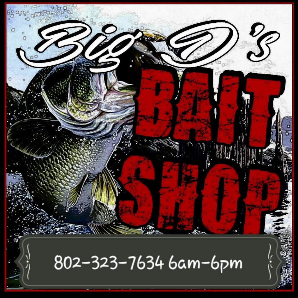 Big Ds Bait Shop | 9671, 173 Lane Rd, Newport, VT 05855, USA | Phone: (802) 323-7634