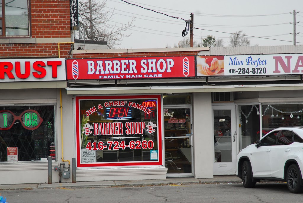 Jim & Chris Family Barber Shop | 4520 Kingston Rd, Scarborough, ON M1E 2N8, Canada | Phone: (416) 724-6260