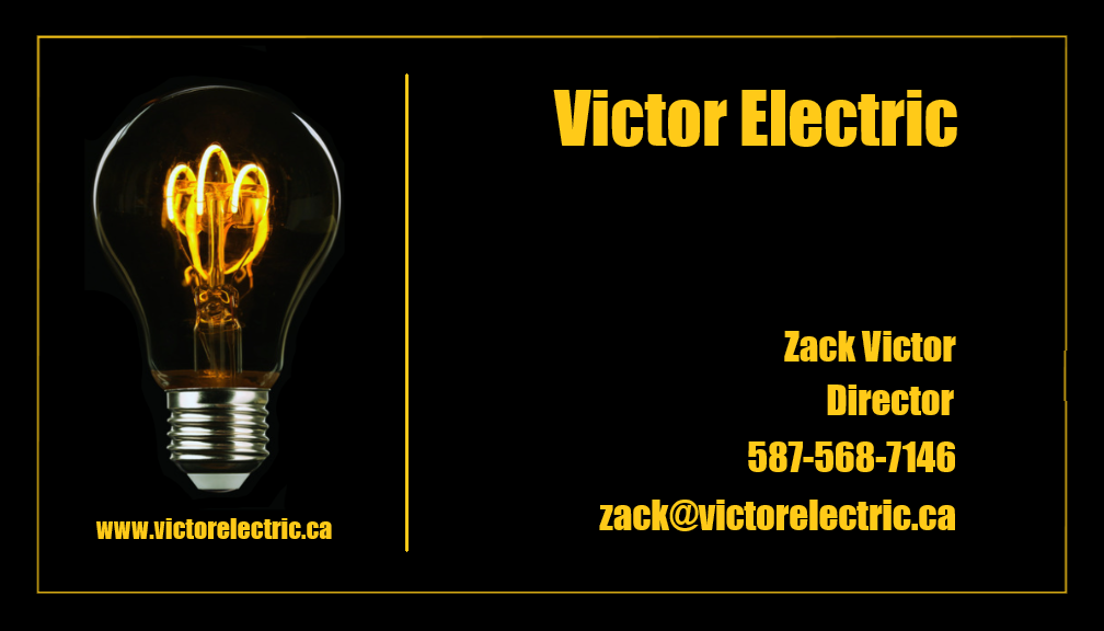 Victor Electric | 9512 151 St NW, Edmonton, AB T5P 1S3, Canada | Phone: (587) 568-7146