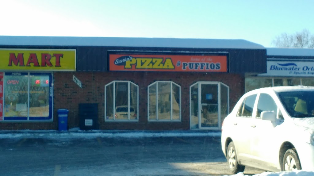 Sissios Pizza | 869 Exmouth St, Sarnia, ON N7T 5R3, Canada | Phone: (519) 337-3711