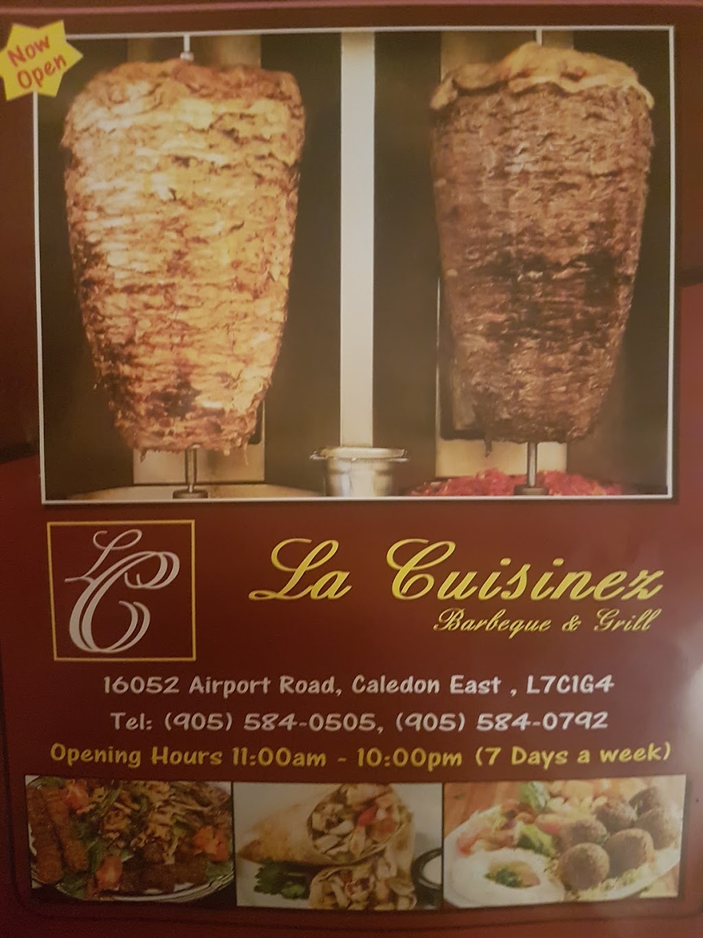 la cuisinez Barbeque & Grill | 16052 Airport Rd, Caledon East, ON L7C 1G4, Canada | Phone: (905) 584-0505