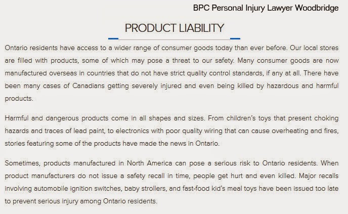 BPC Personal Injury Lawyer | 204-3582 Major MacKenzie Dr W, Woodbridge, ON L4H 3T6, Canada | Phone: (800) 947-0548