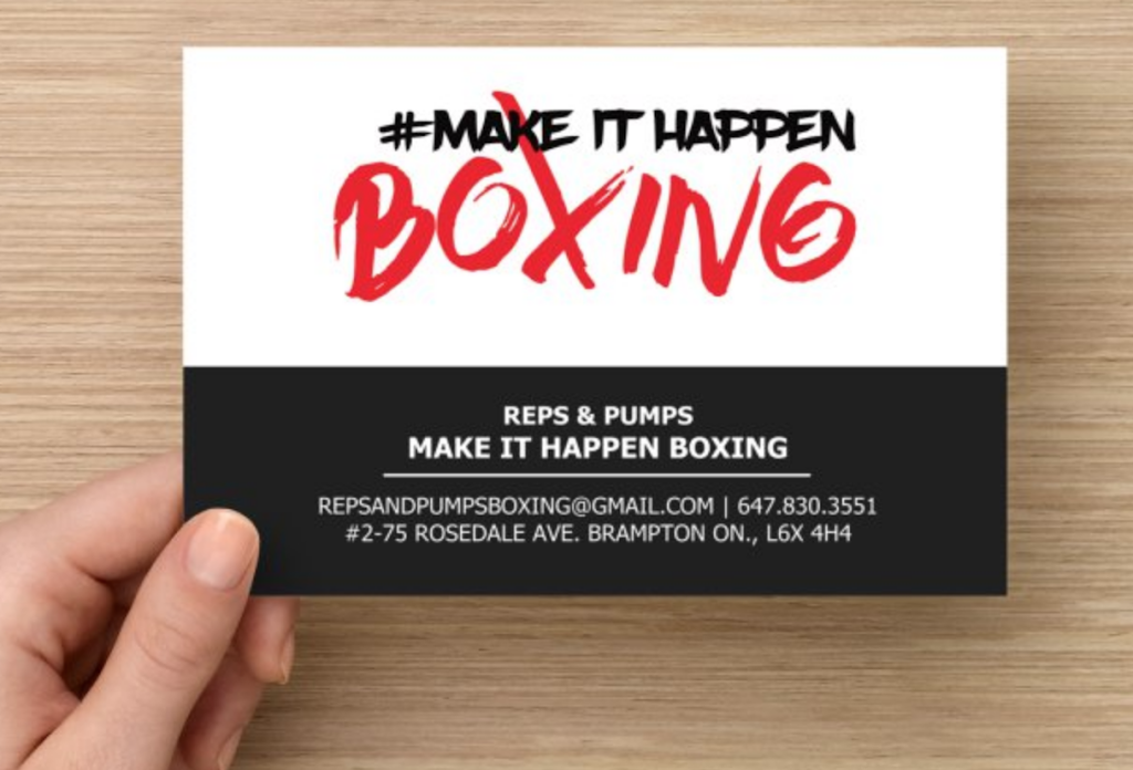 Reps and Pumps Make It Happen Boxing | 75 Rosedale Ave W, Brampton, ON L6X 4H4, Canada | Phone: (647) 830-3551