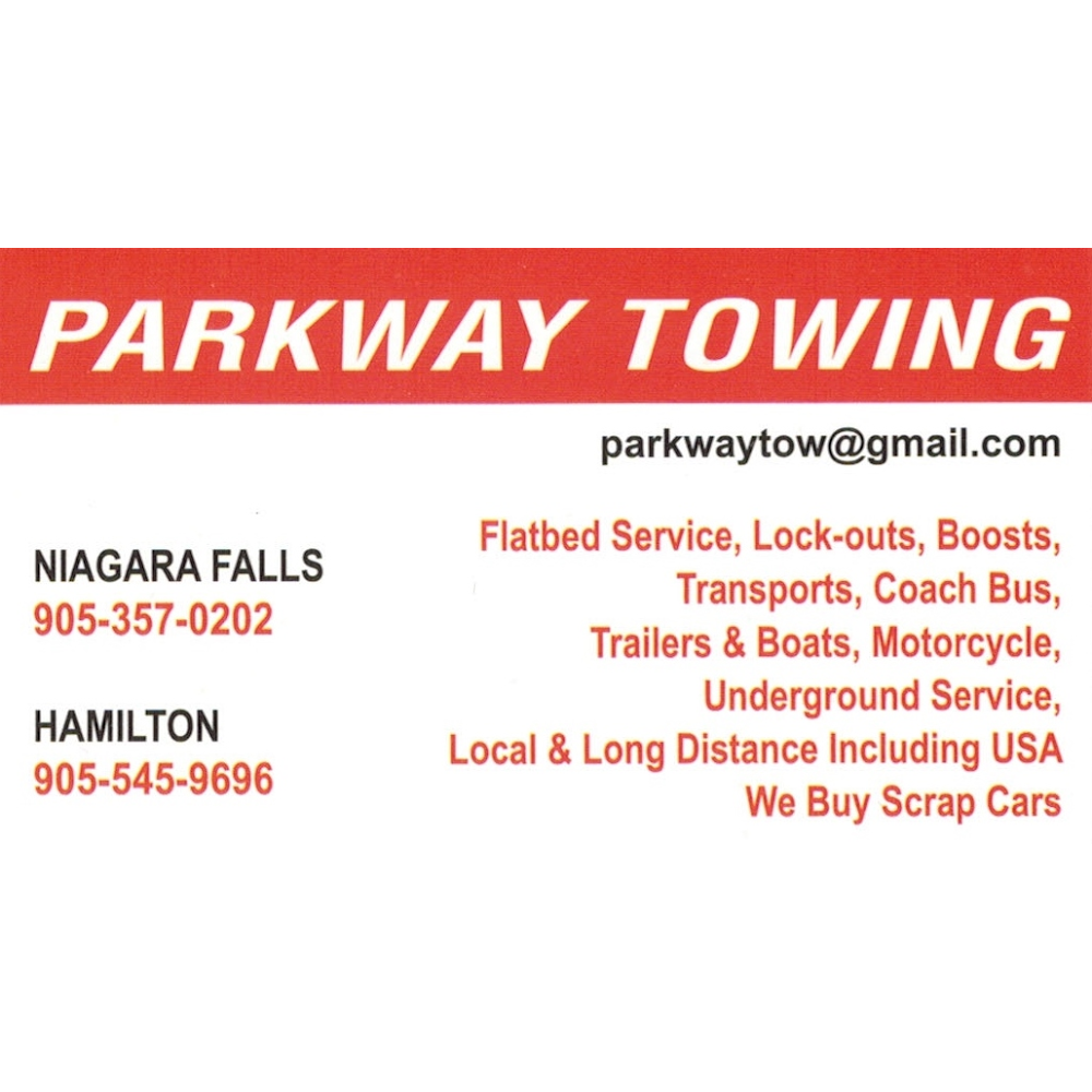 Parkway Towing Inc. | 3516 Marshall Rd, Niagara Falls, ON L2E 6S6, Canada | Phone: (905) 357-0202