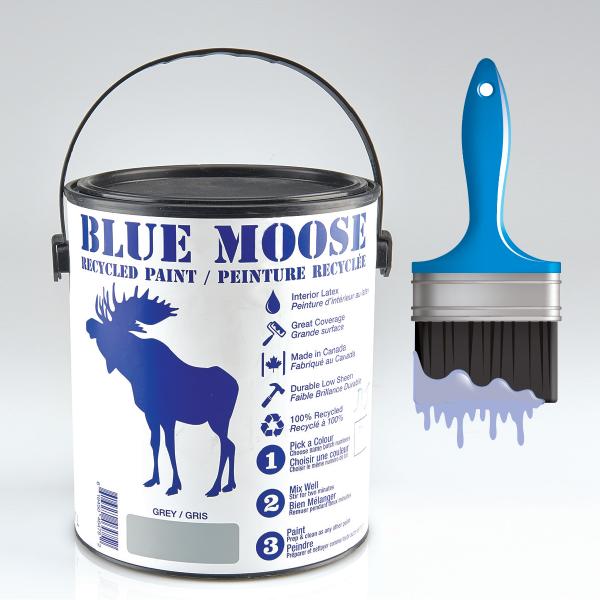 Blue Moose Recycled Paint | 940 Chippawa Creek Rd, Niagara Falls, ON L2E 6S5, Canada | Phone: (877) 593-2600