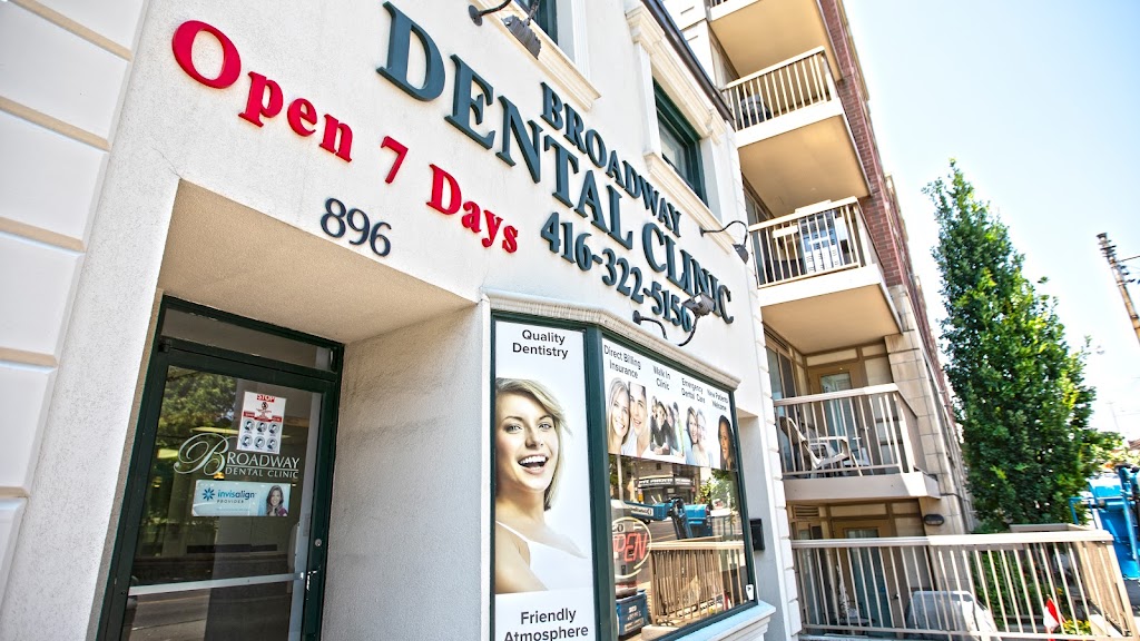 Broadway Dental Clinic | 896 Mt Pleasant Rd, Toronto, ON M4P 2L6, Canada | Phone: (416) 322-5156