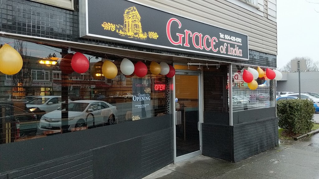 Grace of India | 1284 Kingsway, Vancouver, BC V5V 3E1, Canada | Phone: (604) 428-8742