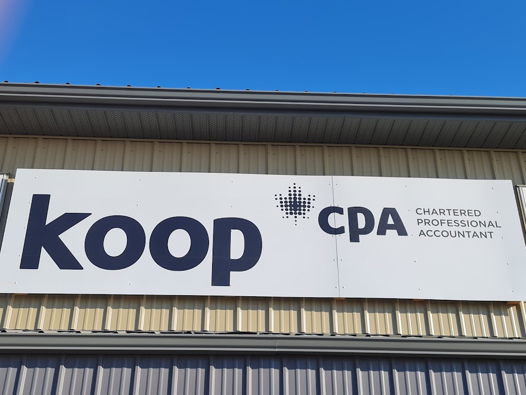 Koop CPA | 40, 49 Clearsprings Rd E Unit 18, Steinbach, MB R5G 1V2, Canada | Phone: (204) 326-1609