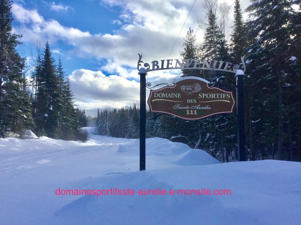 Domaine des Sportifs Ste-Aurélie | 111 11e Rang, Sainte-Aurélie, QC G0M 1M0, Canada | Phone: (418) 593-5806