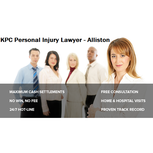 KPC Personal Injury Lawyer | 36 Victoria St W, Alliston, ON L9R 1S8, Canada | Phone: (705) 530-1537