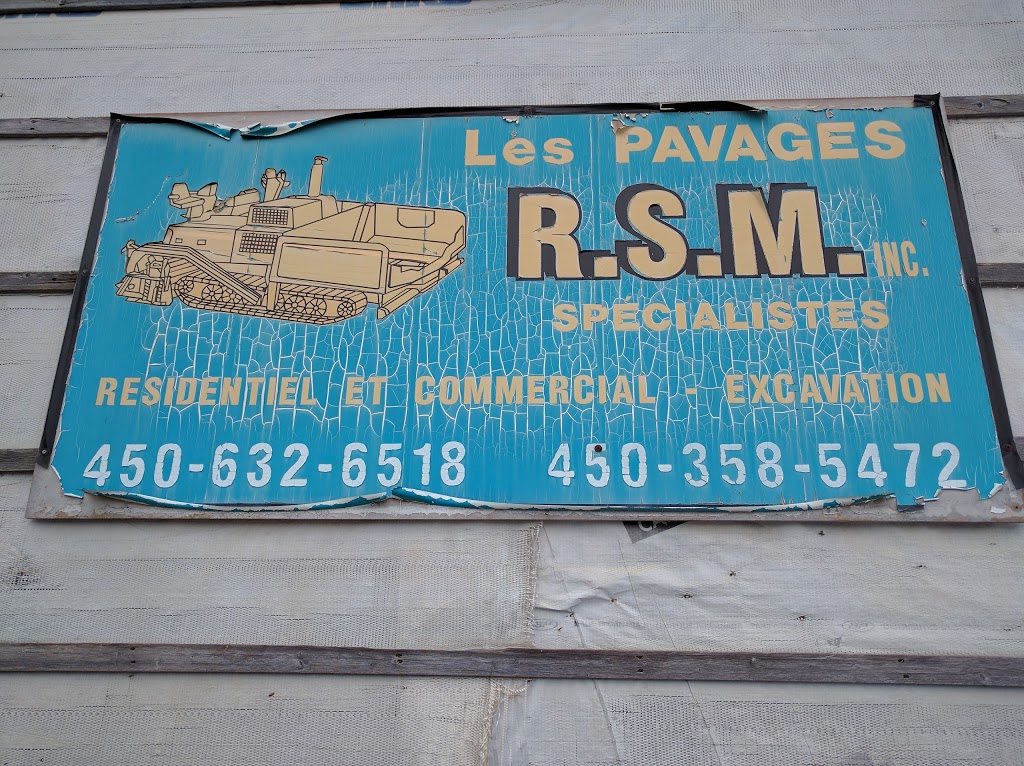 Les Pavages RSM | 400 Chemin Saint-François-Xavier, Saint-Constant, QC J5A 2E8, Canada | Phone: (450) 632-6518