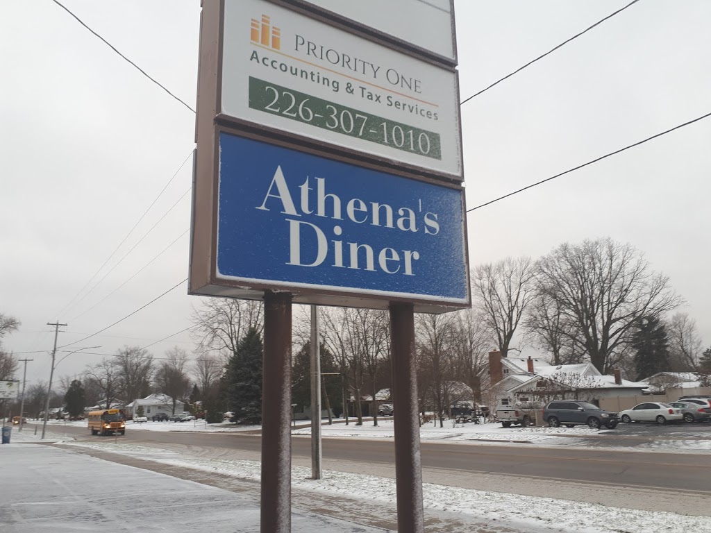 Athenas Diner | 569 Broadway St, Wyoming, ON N0N 1T0, Canada | Phone: (519) 845-0502