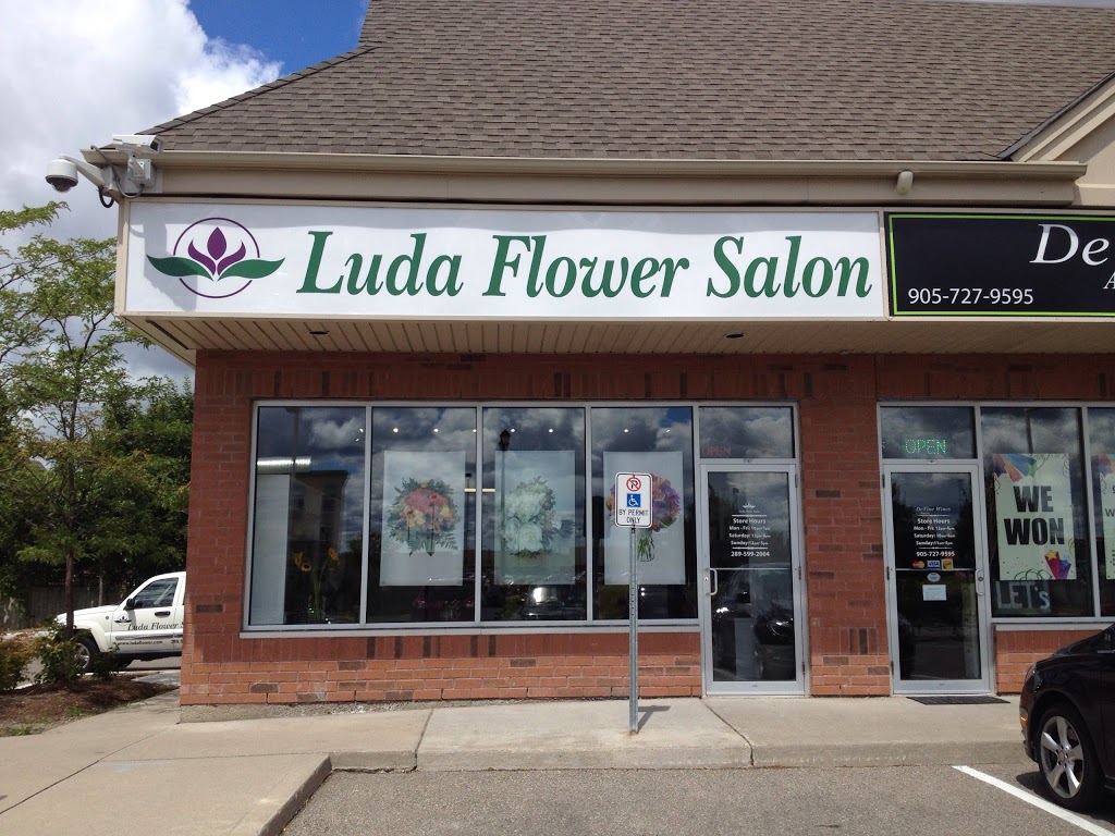 Luda Flower Salon | 130 Hollidge Blvd #1, Aurora, ON L4G 8A3, Canada | Phone: (905) 751-1000